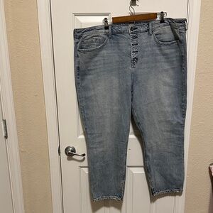 Torrid Light Blue Ankle Jeans